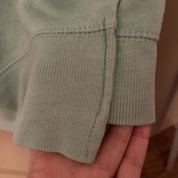 Ron Jon Surf Shop Womens S Sweatshirt Puff Letters Long Sleeve Green - Picture 9 of 10